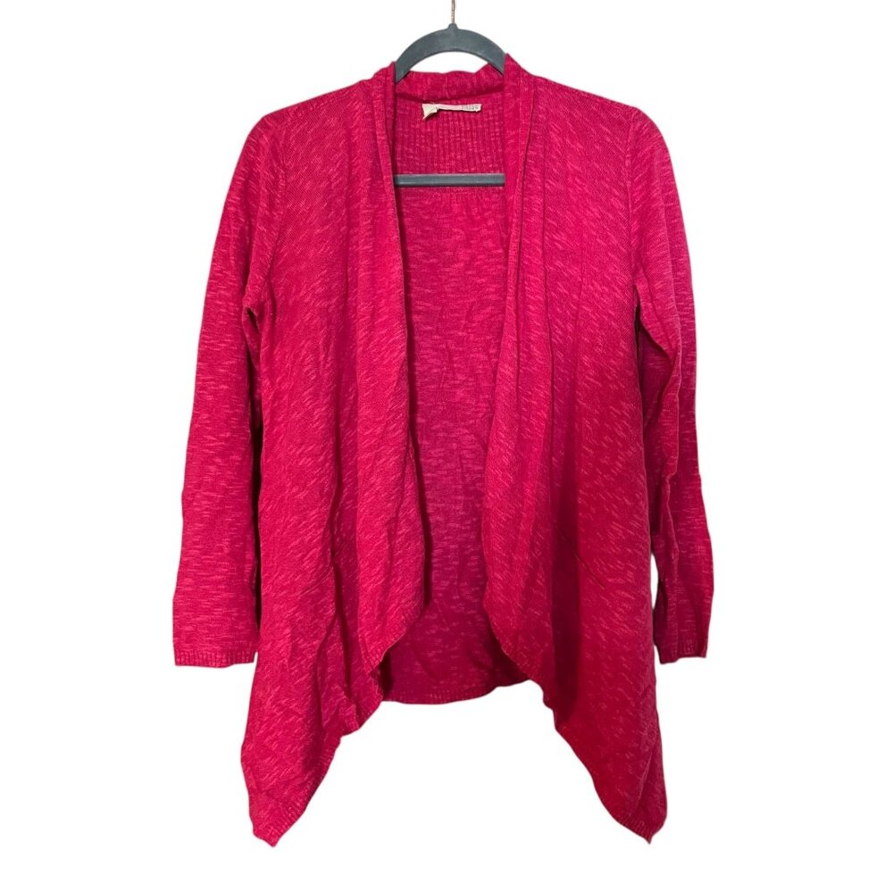 Eileen Fisher Linen Blend Pink Cardigan Womens Size XS - Picture 1 of 5